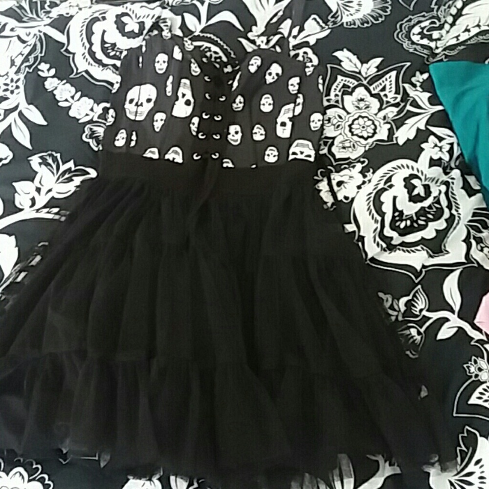 Hot Topic corset ballet dress